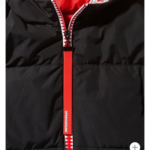 NWT Sprayground PATCH GRAFFITI PUFFER JACKET - Picture 5 of 7